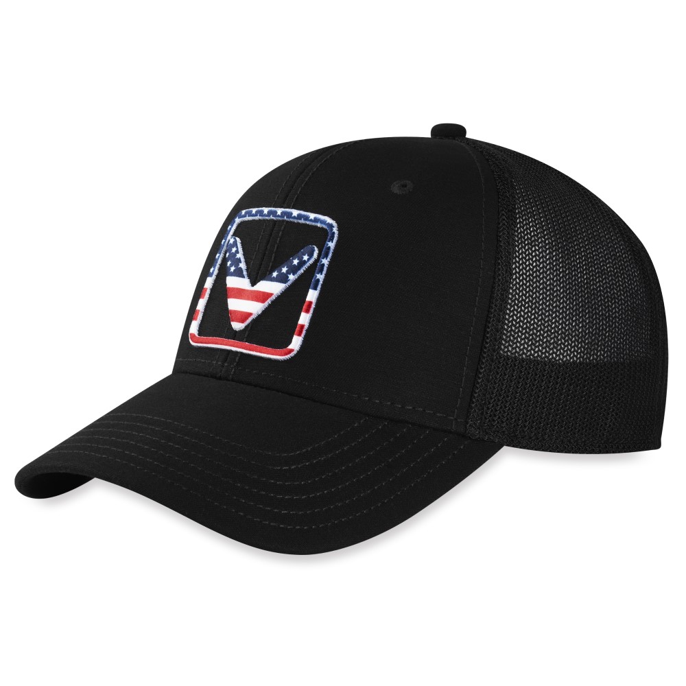 Callaway USA Trucker 20 Hat Black Adjustable