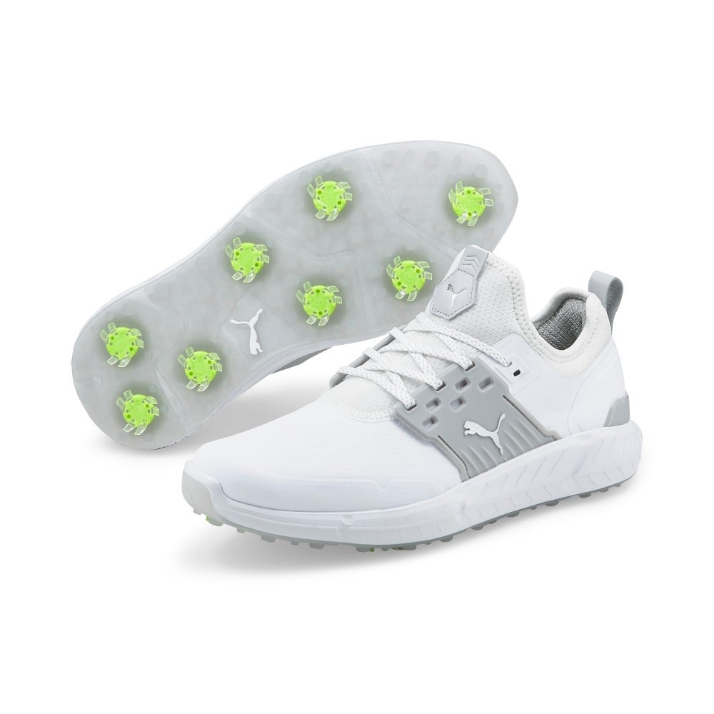 Puma IGNITE Articulate Golf Shoes PUMA White/PUMA Silver/High Rise 8.5 Medium