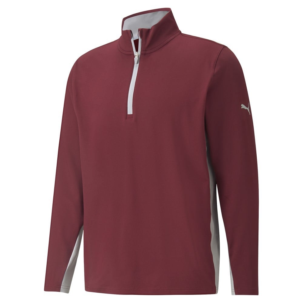 Puma Gamer Golf 1/4 Zip Zinfandel XL