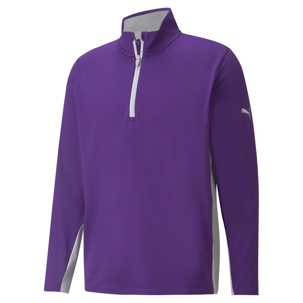 Puma Gamer Golf 1/4 Zip Tillandis Purple 2XL