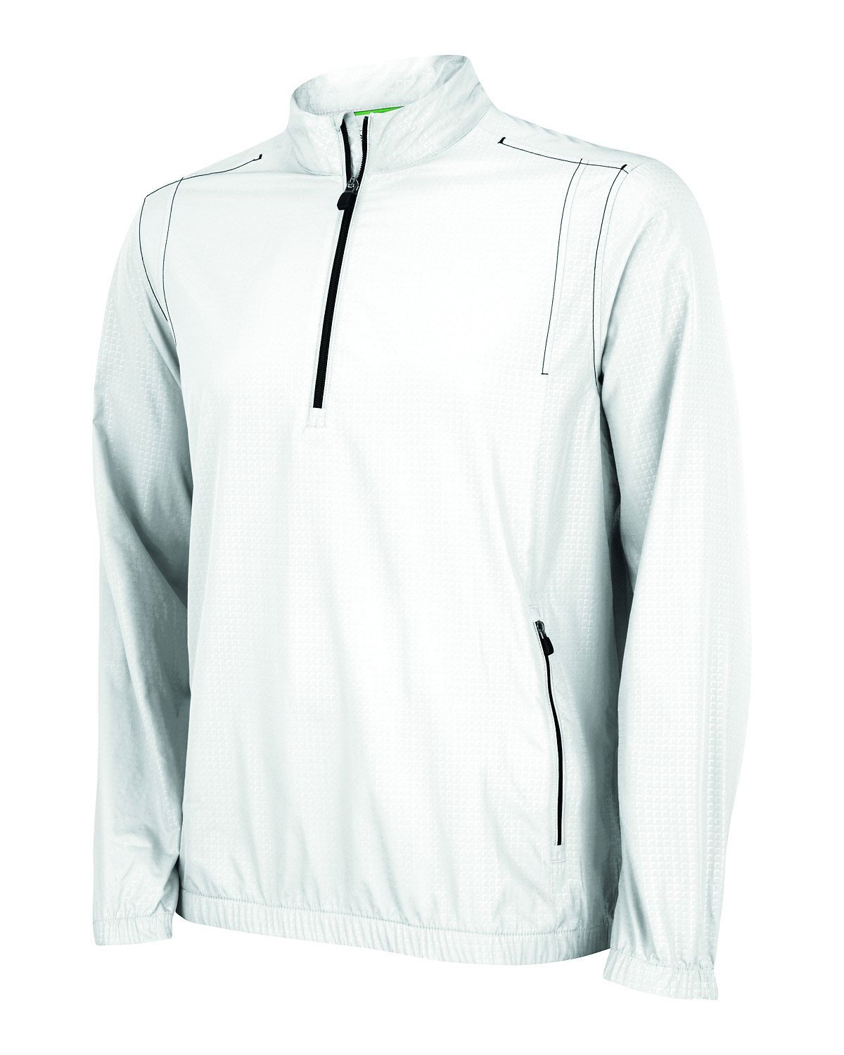césped Frente alimentar Adidas ClimaProof Wind 1/2 Zip Long Sleeve Pullover - Discount Golf Apparel  - Hurricane Golf