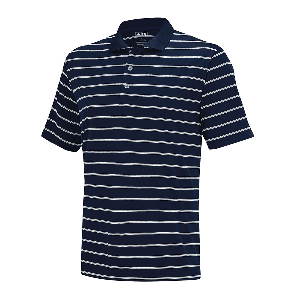 2015 Adidas Puremotion 2-Color Stripe Classic Polo - Discount Men's ...