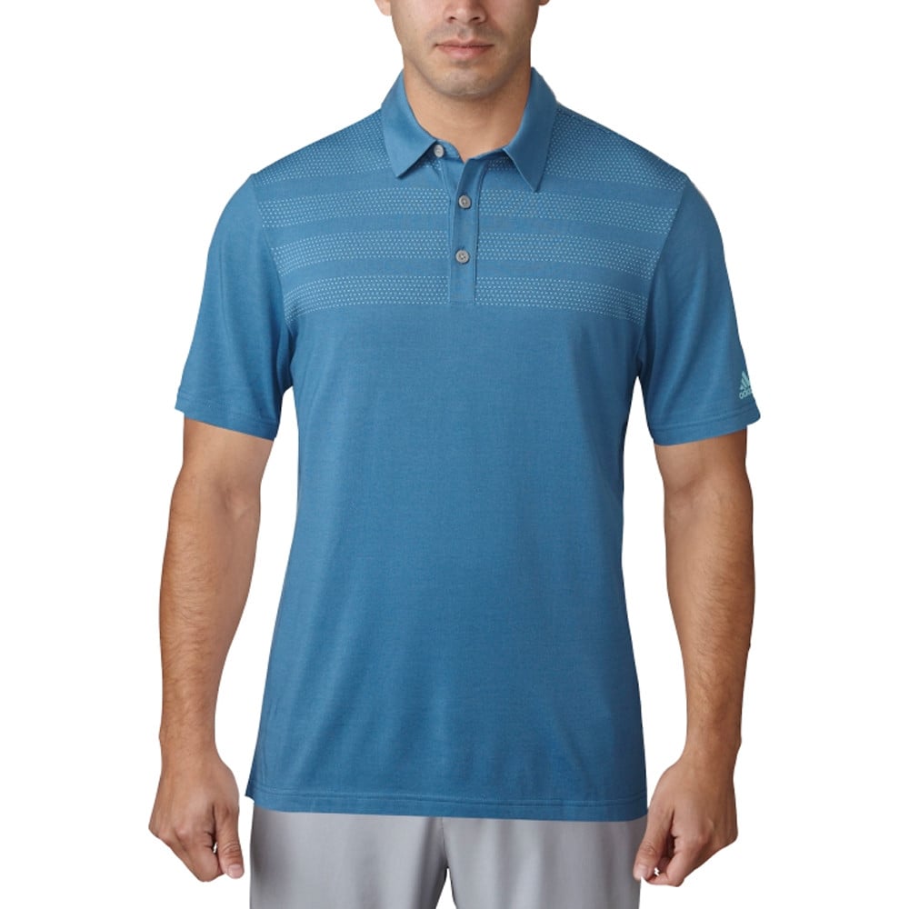 Adidas 3Stripes Mapped Golf Polo Discount Golf Apparel/Discount Men