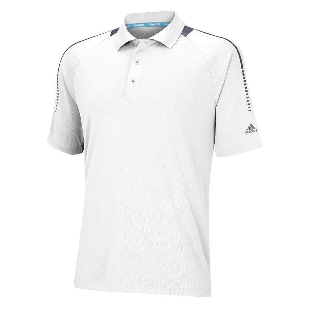 Adidas ClimaChill Shoulder Print Polo - Discount Men's Golf Polos and ...