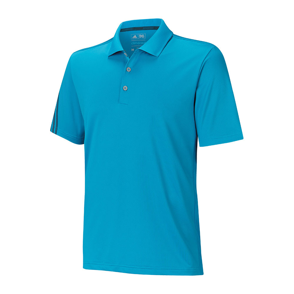 2015 Adidas ClimaCool 3 Stripes Polo - Discount Men's Golf Polos and ...