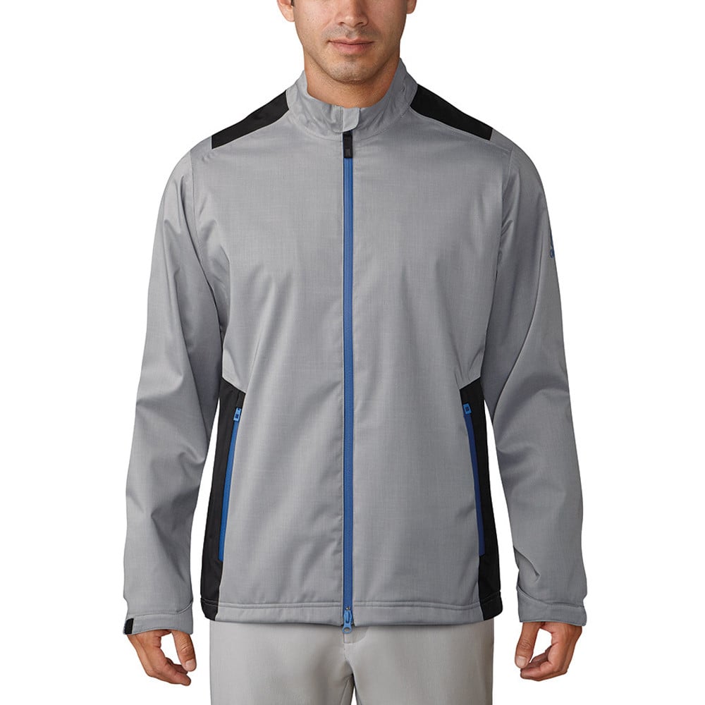 Adidas Climaproof Heathered Rain Jacket - Discount Men's Golf Jackets ...