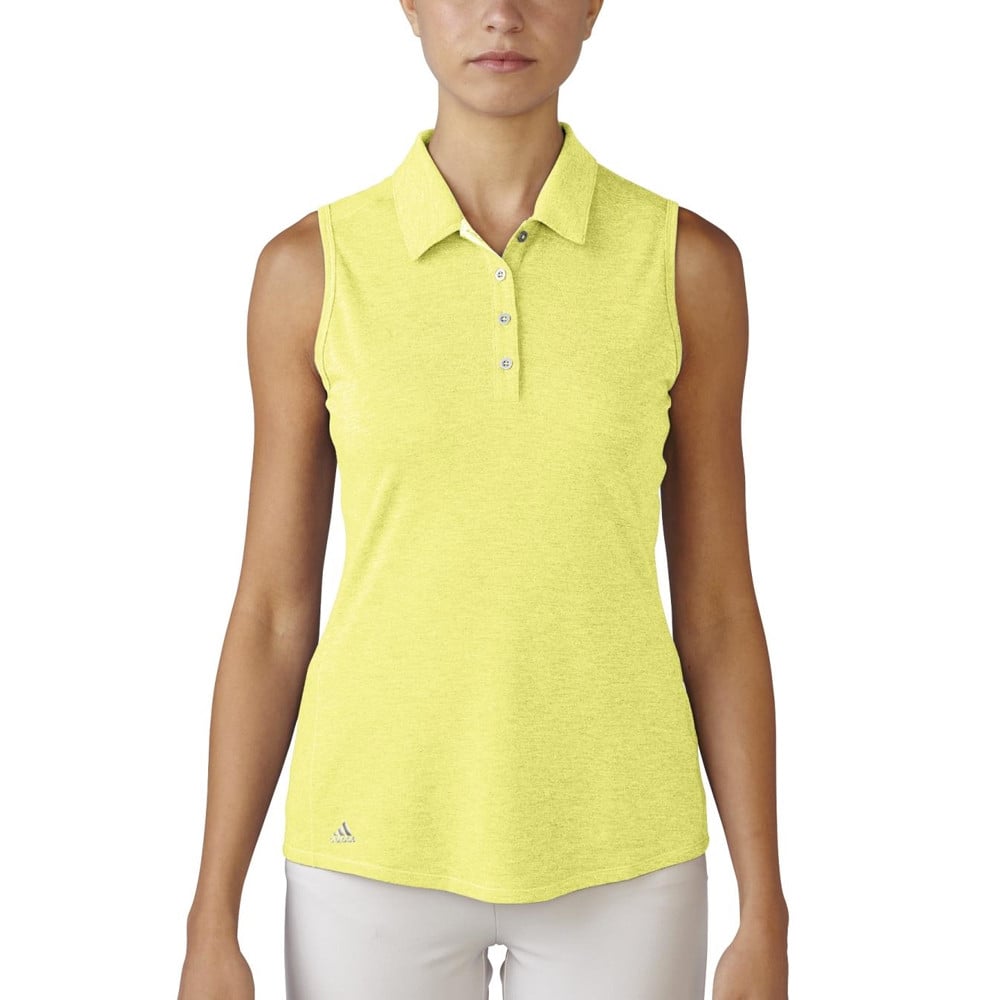 Women's Adidas Climalite Heather Sleeveless Polo Discount Women's