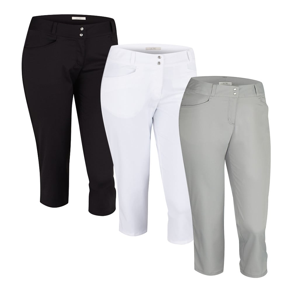 Women's Adidas Essentials Lightweight Capri Pant - Adidas Golf