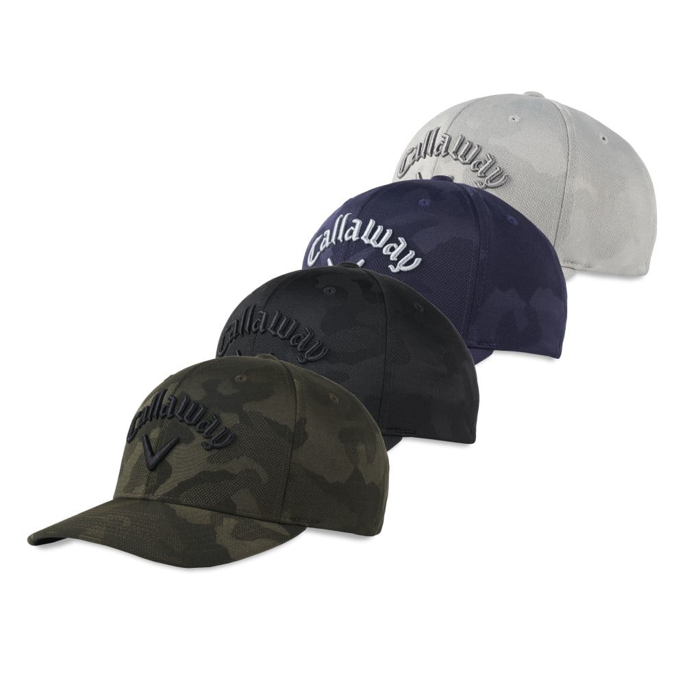 Callaway Camo Flexfit Snapback 21 Golf Headwear Discount Golf Apparel Men s Golf Hats Headwear Hurricane Golf