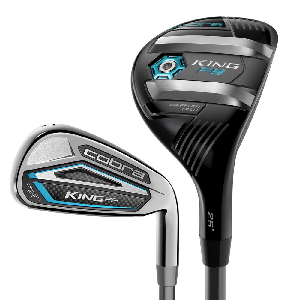 Women's Cobra King F8 Combo Iron Set - Discount Women's Golf Clubs