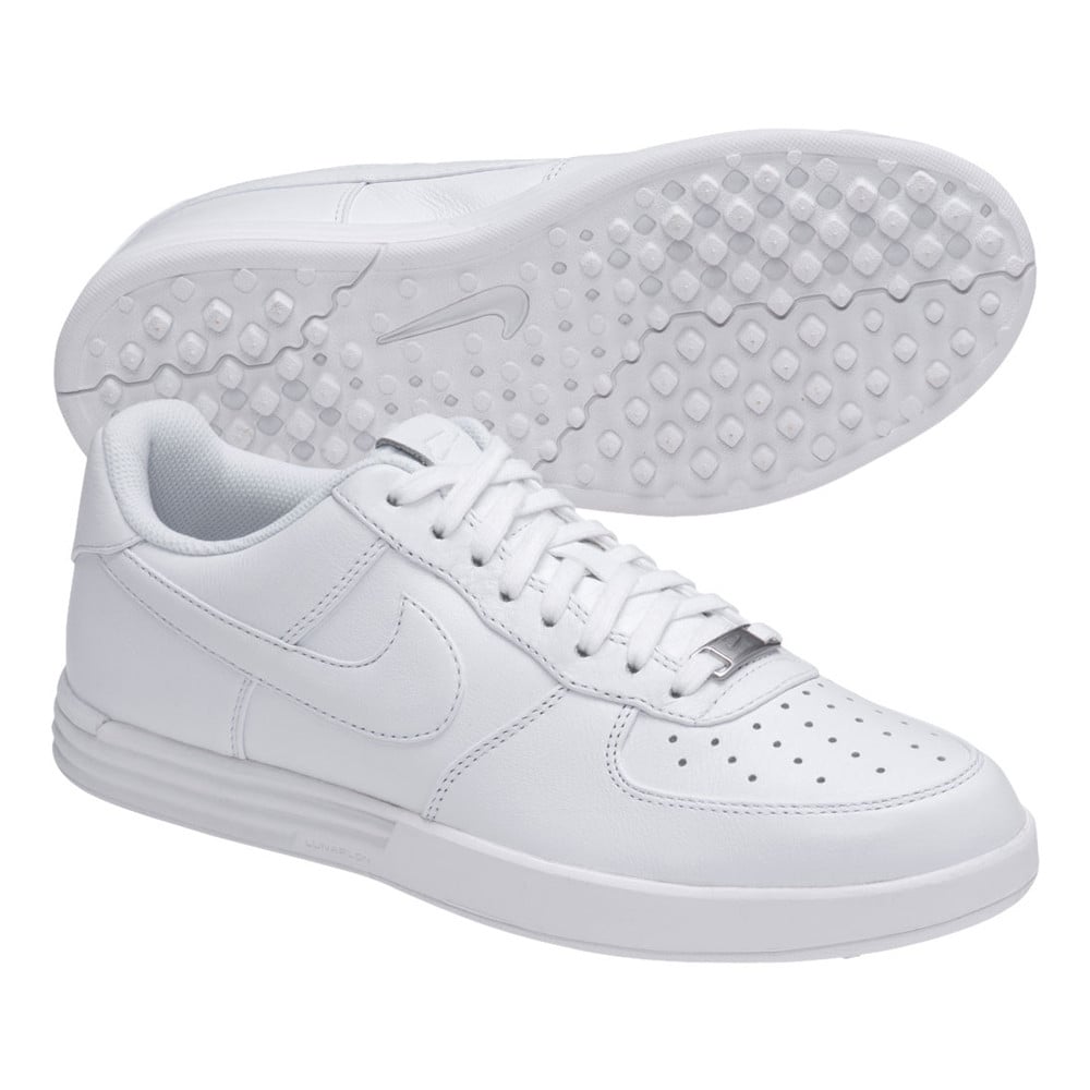 nike lunar force 1 golf shoes white