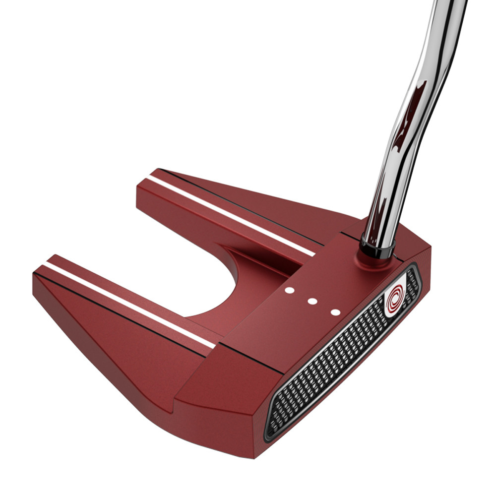 Odyssey O-Works Red #7 Putter Winn Pistol Midsize Grip - Odyssey Golf