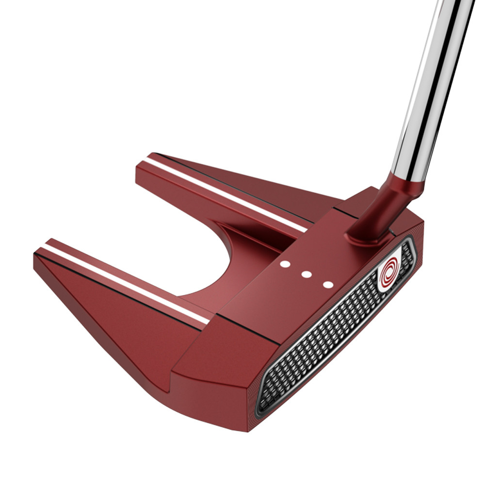 Odyssey O-Works Red #7S Putter Winn Pistol Midsize Grip - Odyssey Golf
