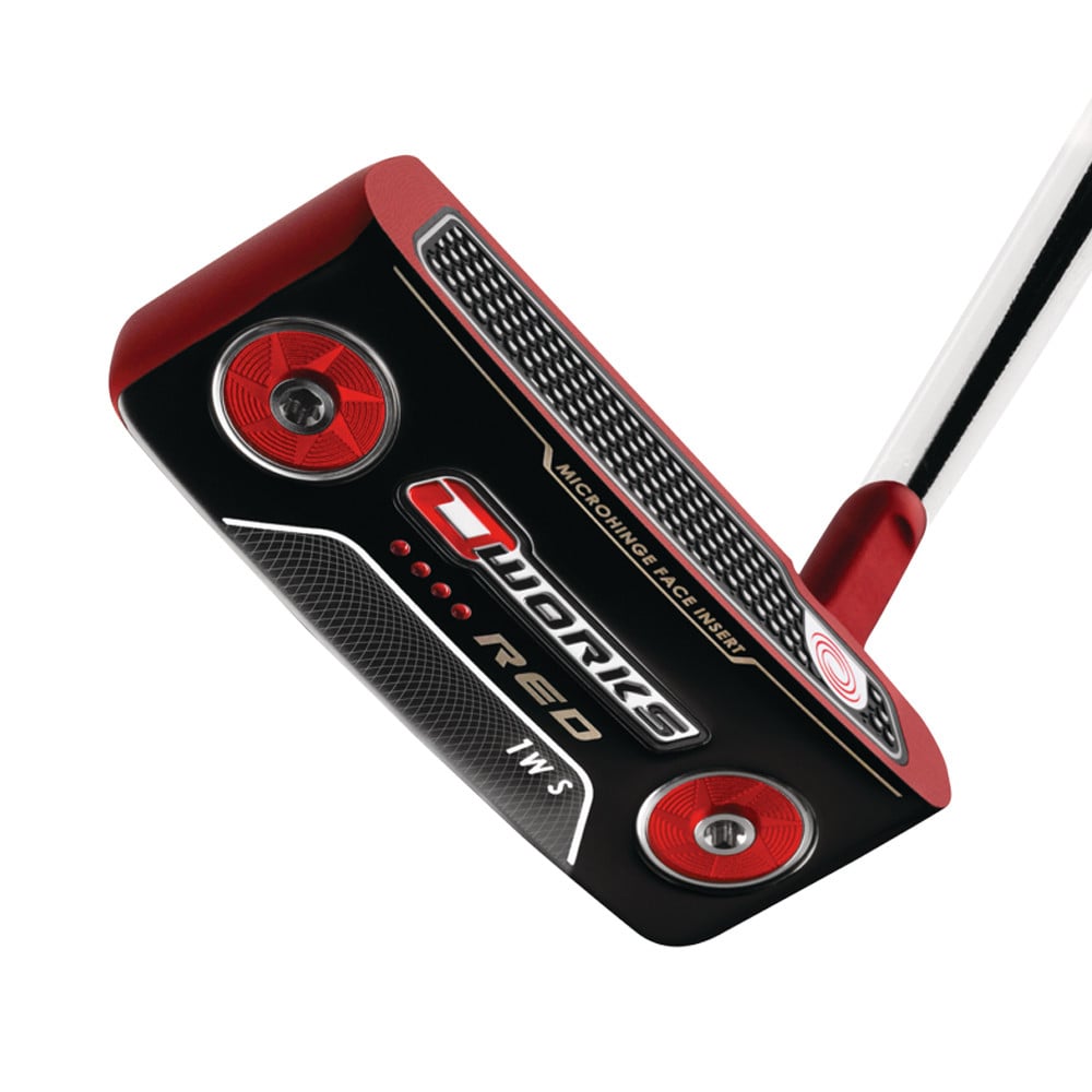 ODYSSEY O-Works Tank＃1 Odyssey O-Works Red #1 Wide S Putter w/ Mid Slim 2.0 Grip