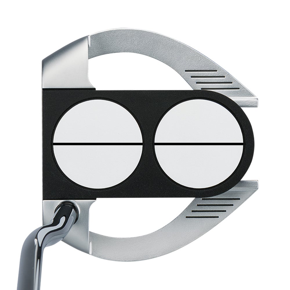 Odyssey Works Versa 2-Ball Fang Lined Putter - Discount Golf