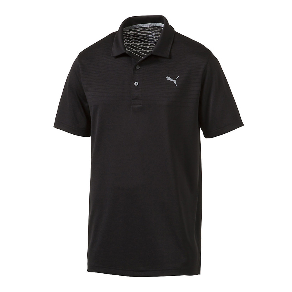PUMA Body Map Jacquard Golf Polo - Discount Men's Golf Polos and Shirts ...
