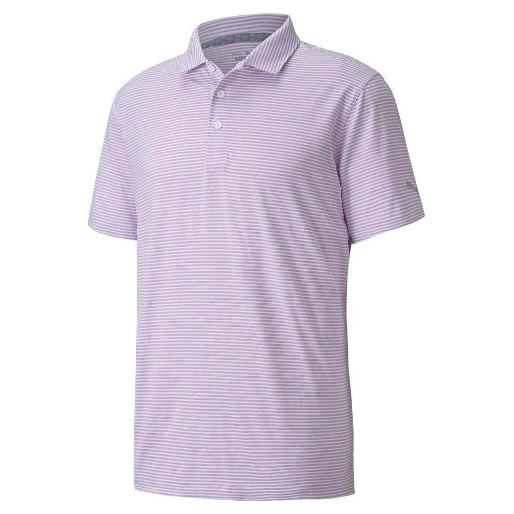 Puma Cloudspun Caddie Stripe Golf Polo - Discount Golf Apparel/Discount  Men's Golf Polos and Shirts - Hurricane Golf