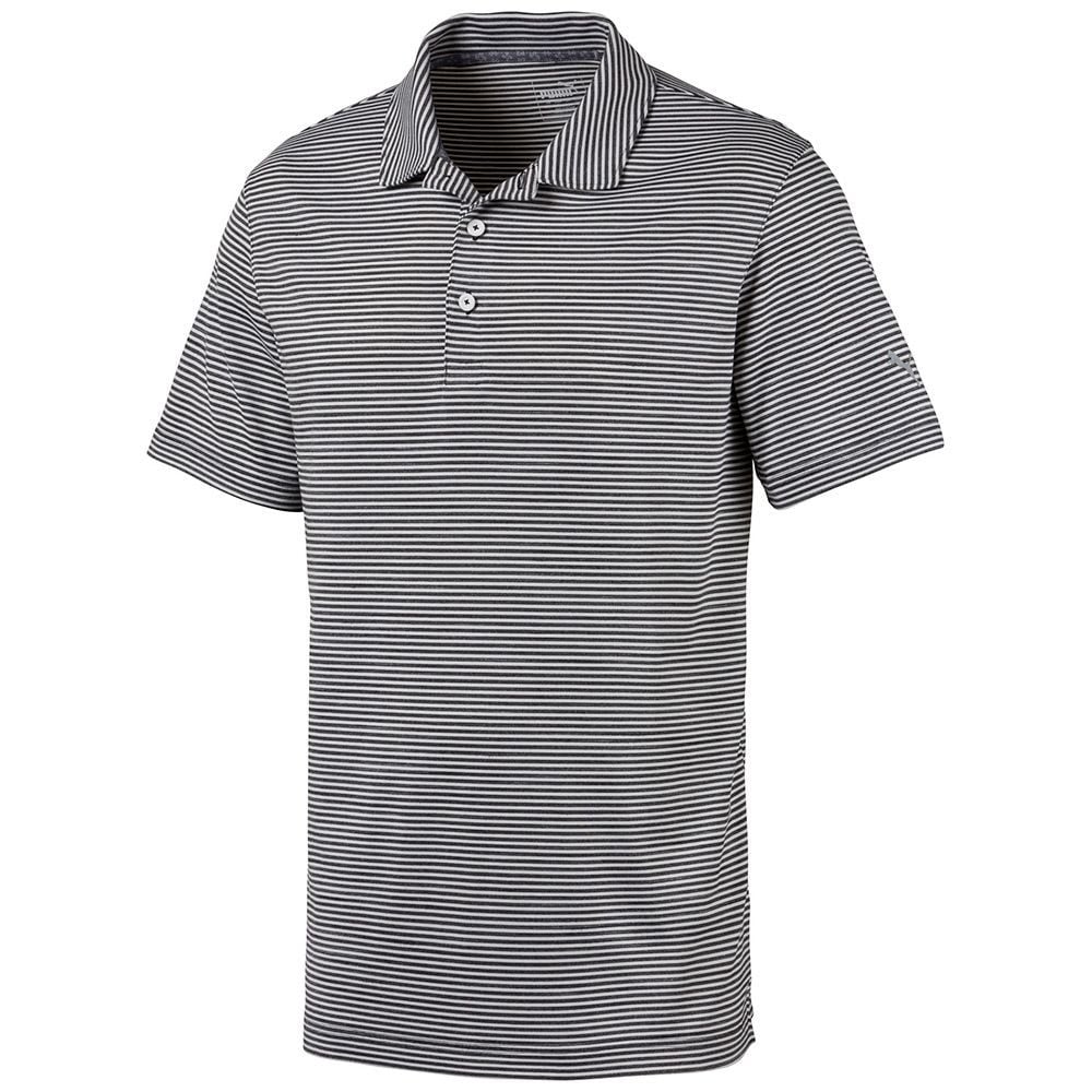 Puma Cloudspun Caddie Stripe Golf Polo - Discount Golf Apparel/Discount  Men's Golf Polos and Shirts - Hurricane Golf