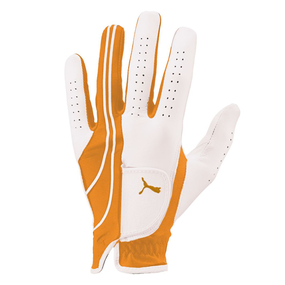 PUMA Formstripe Performance Golf Glove Vibrant Orange