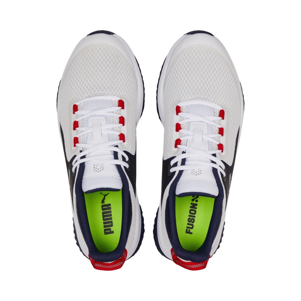 Puma FUSION GRIP Wide Spikeless Golf Shoes Top