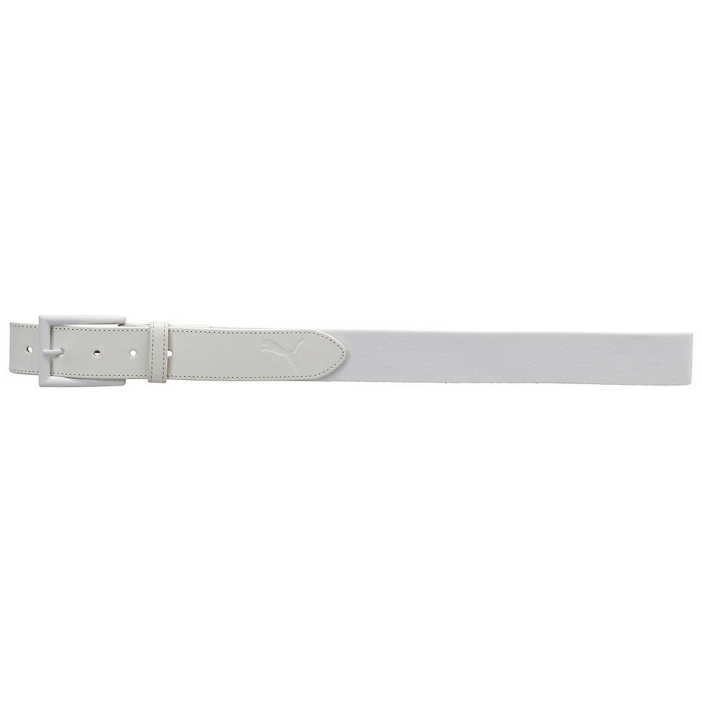 White puma golf store belt
