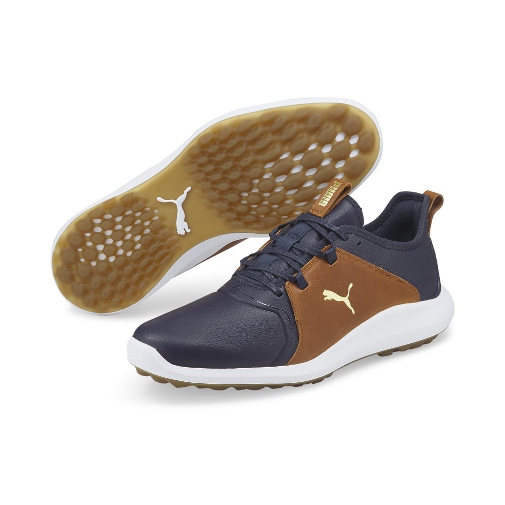 Puma ignite store golf shoes brown