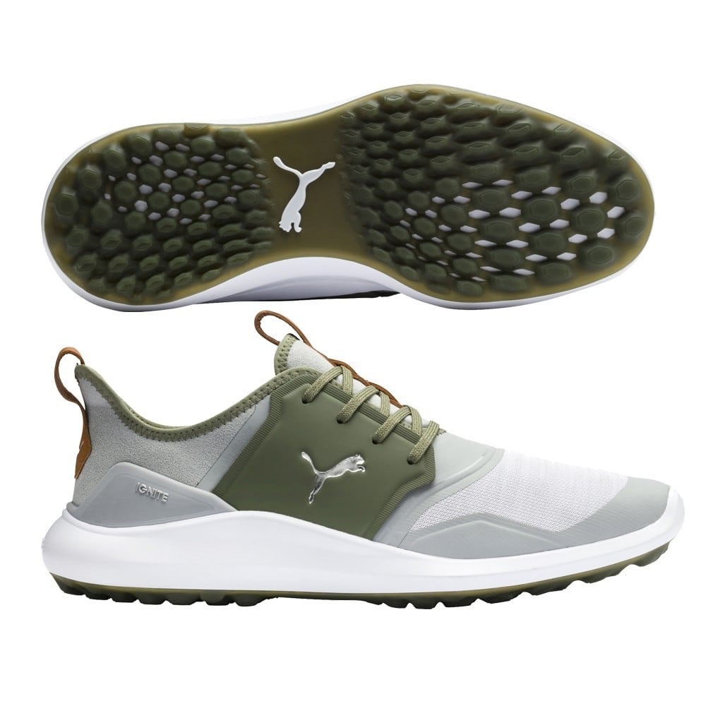 PUMA Silver/PUMA White/Deep Lichen Green