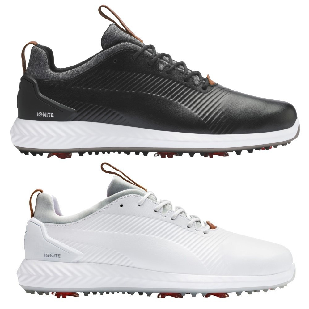 Puma IGNITE PWRADAPT Leather 2.0 Golf Shoes Discount