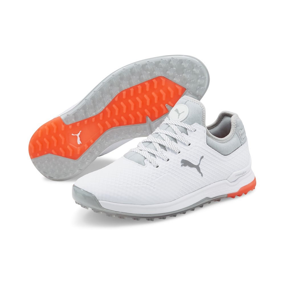 Red puma golf shoes online
