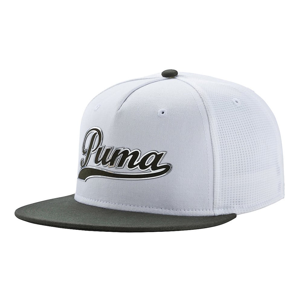 PUMA Script Snapback Cap Men s Golf Hats Headwear Hurricane Golf