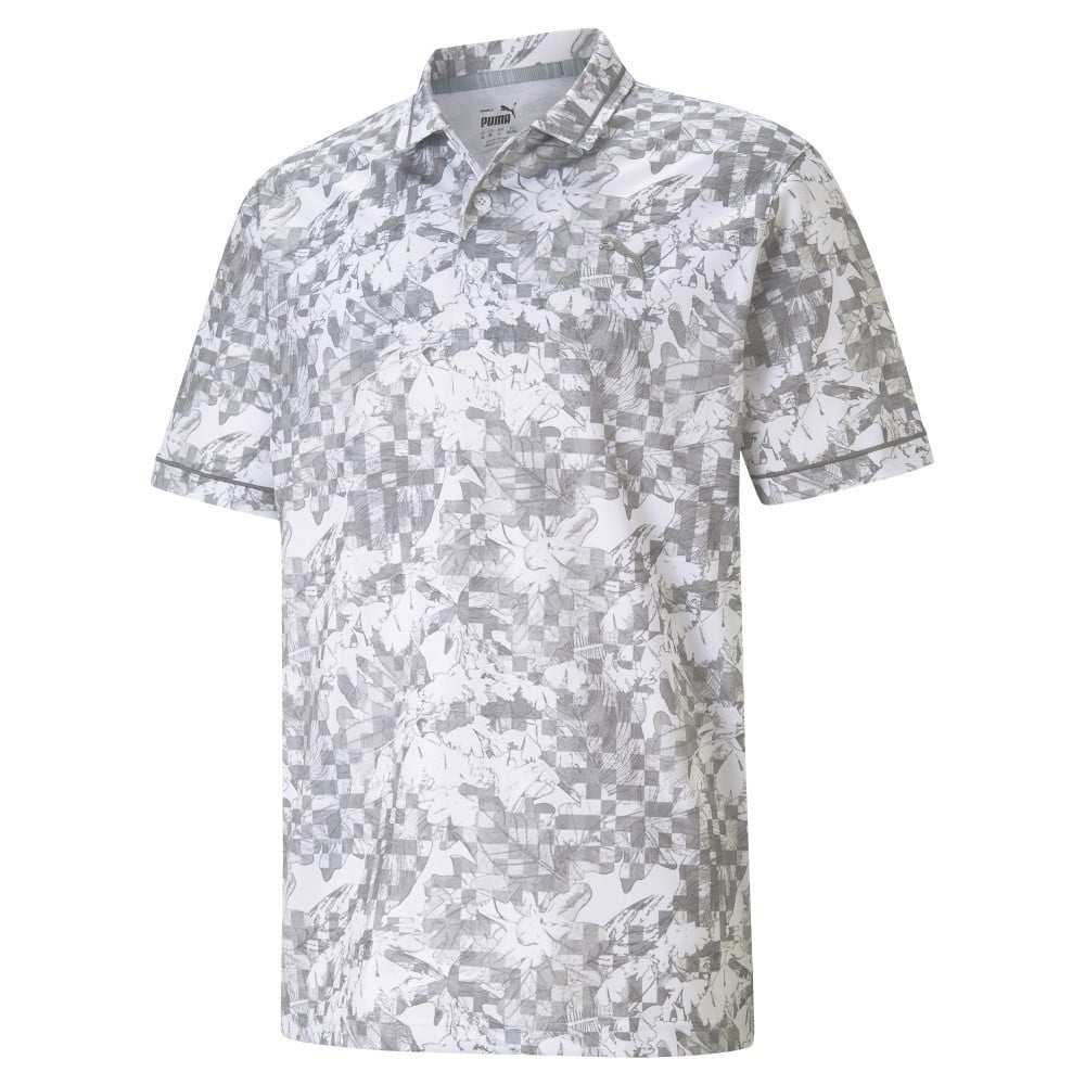 Puma Tech Pique Botanical Golf Polo Discount Golf Apparel
