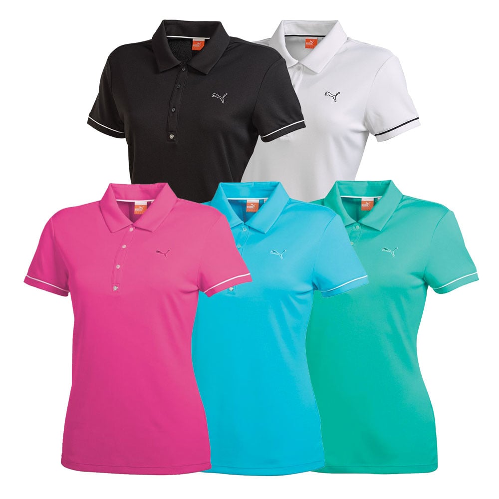 Women's PUMA Golf Tech Polo Golf Shirt - PUMA Golf