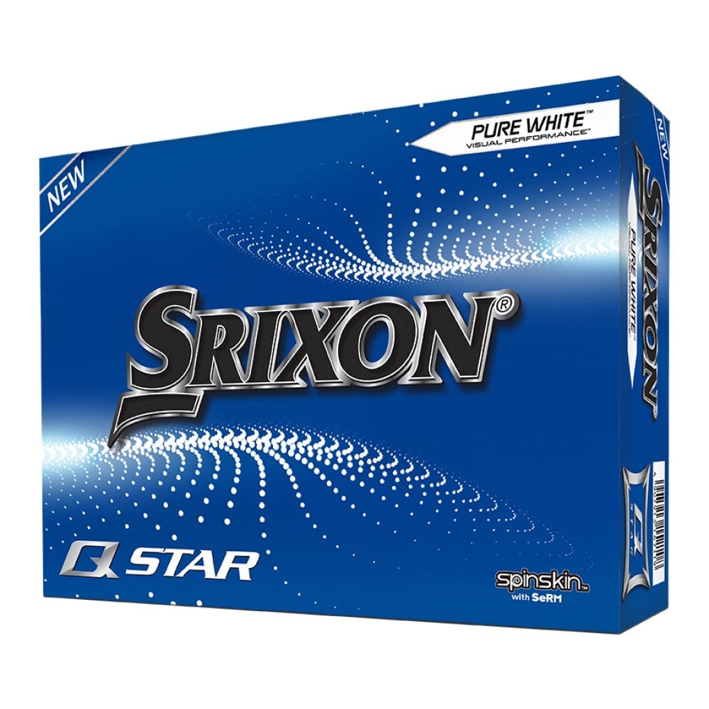 Srixon Q-Star 6 Pure White Golf Balls