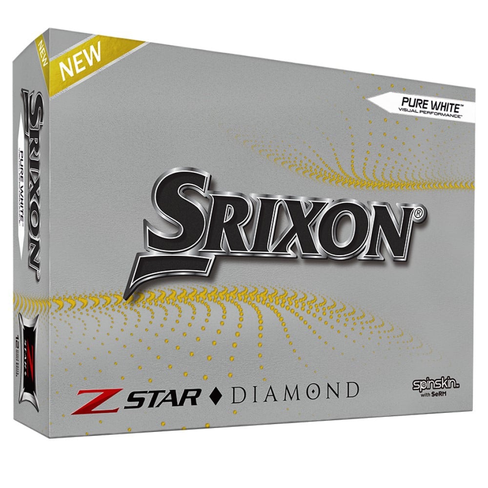 Srixon Z-Star Diamond Pure White Golf Balls