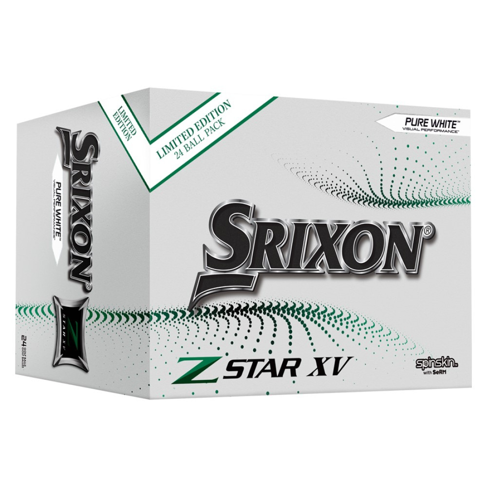 Srixon Z-Star XV Limited Edition 24 Pack Pure White Golf Balls