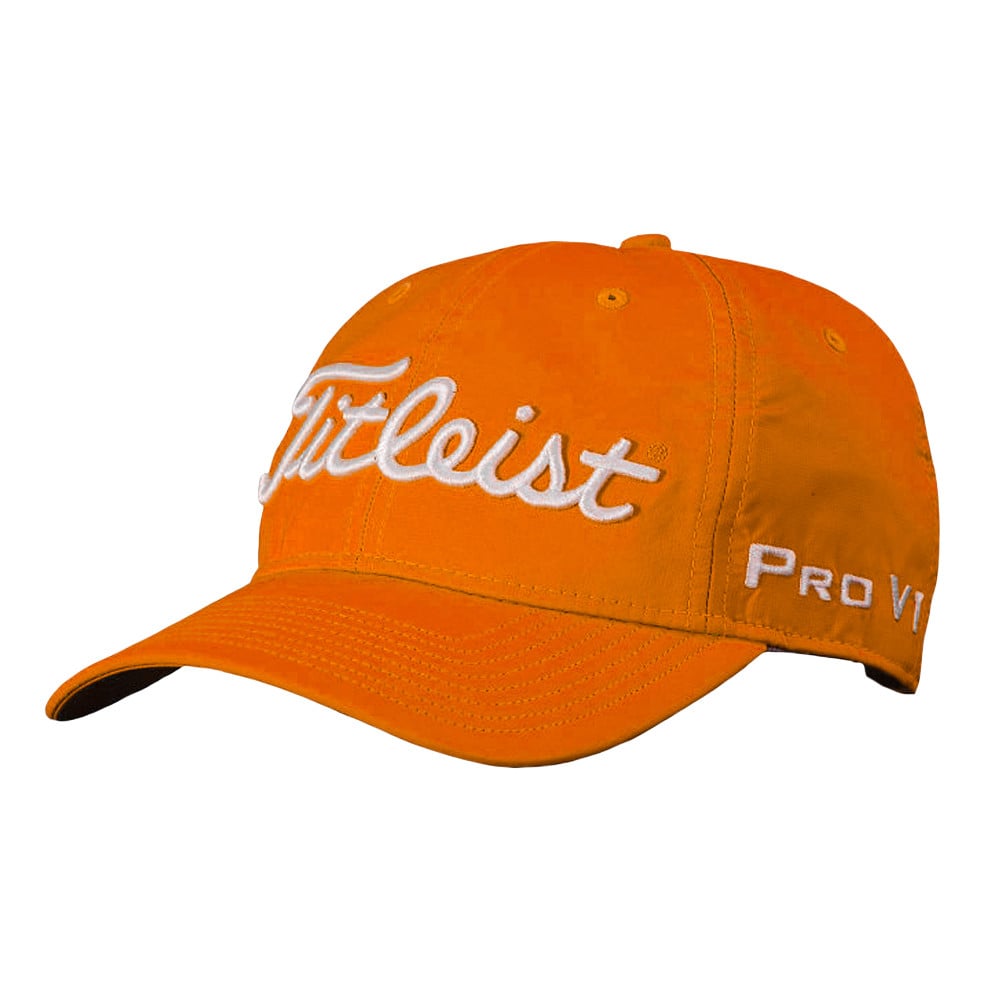 Orange titleist hat store