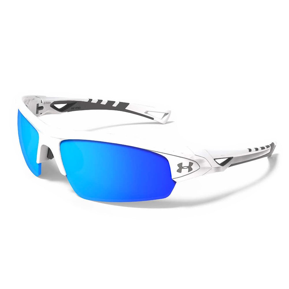 Shiny White/Charcoal/Grey/Blue Multi Lens