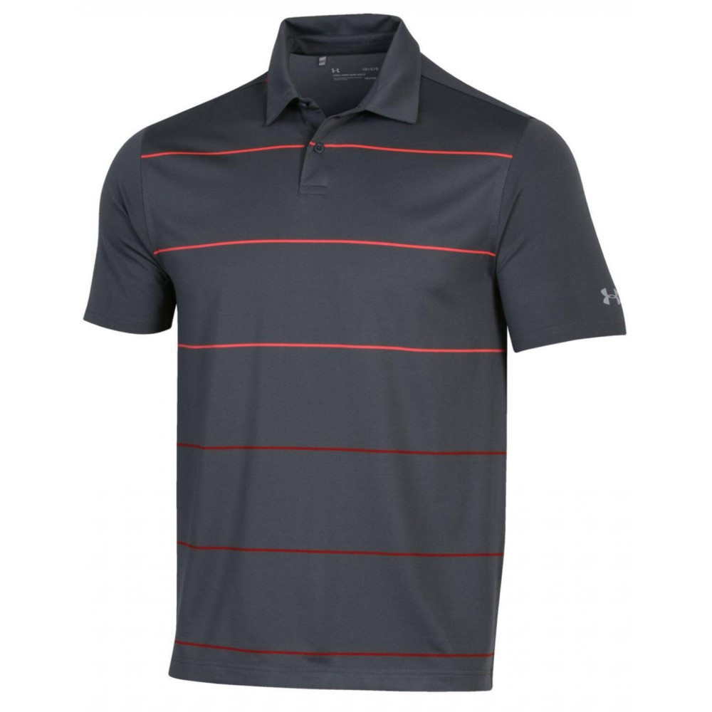 Under Armour Performance Target Stripe Golf Polo - Discount Golf ...
