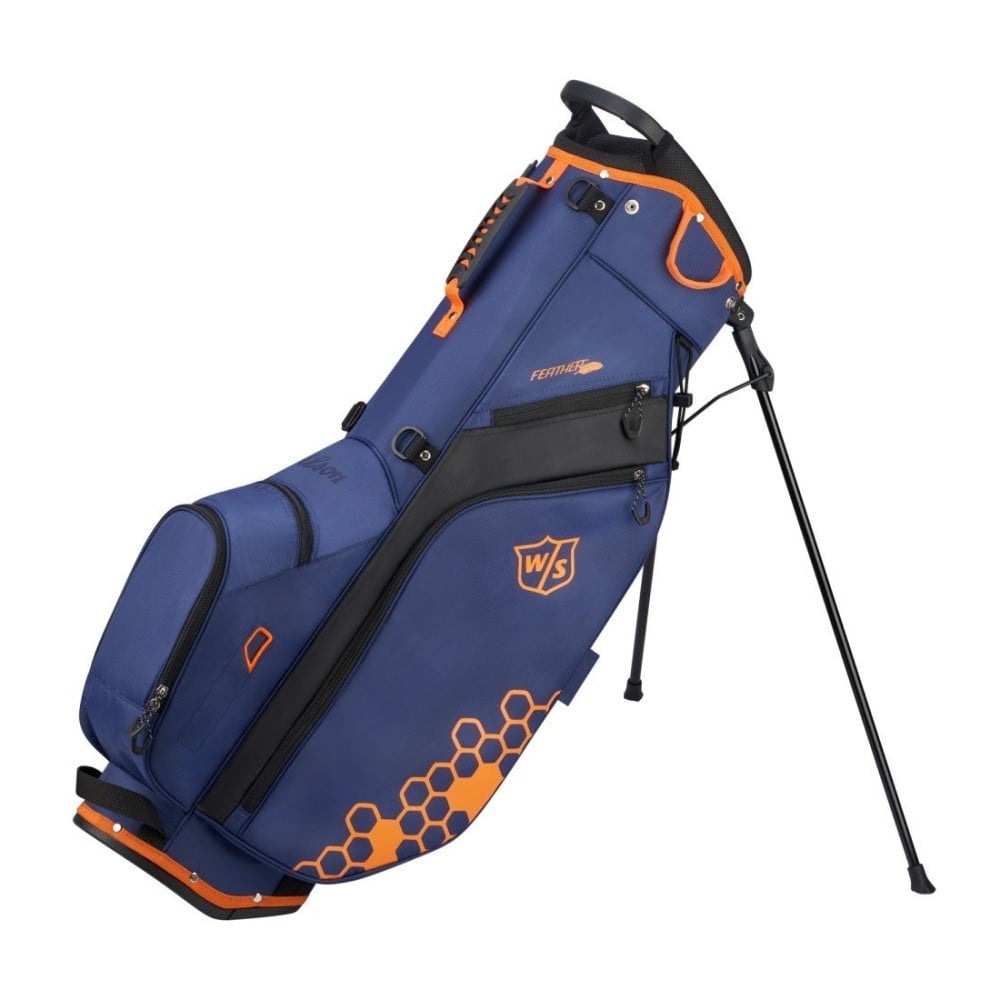 Wilson staff feather carry bag 9.5型 Wilson Staff Feather Carry Stand Bag Golf Bags - - Hurricane