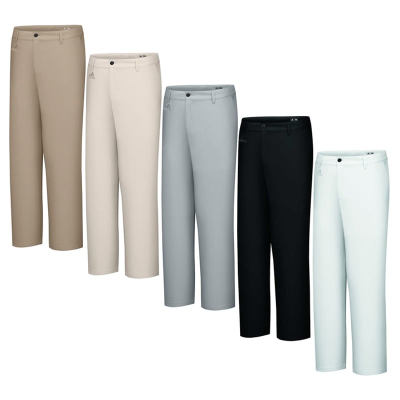 Adidas ClimaLite 3-Stripes Golf Pants - Discount Pants Hurricane Golf