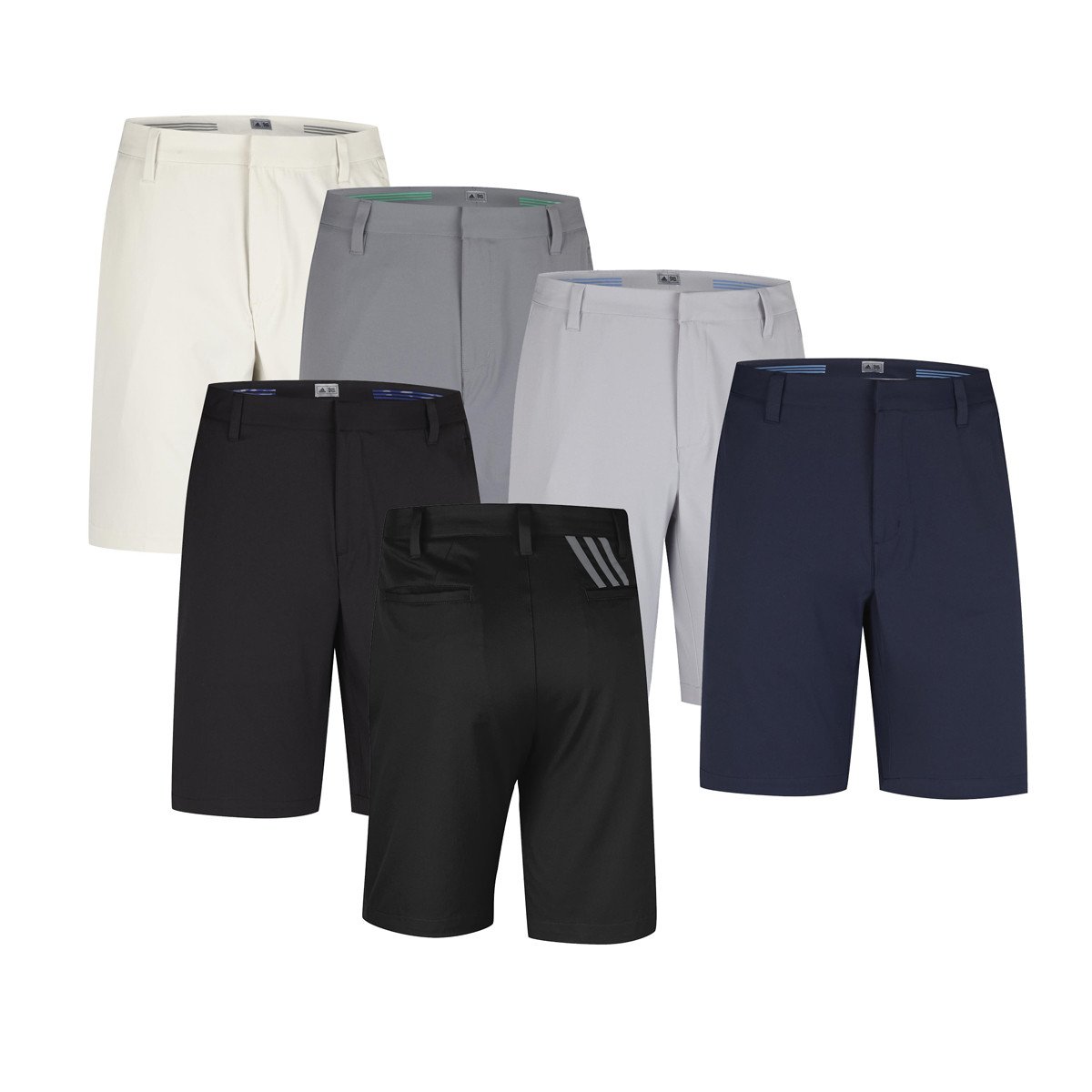 Adidas Purmotion Stretch 3 Stripes Short - Adidas Golf