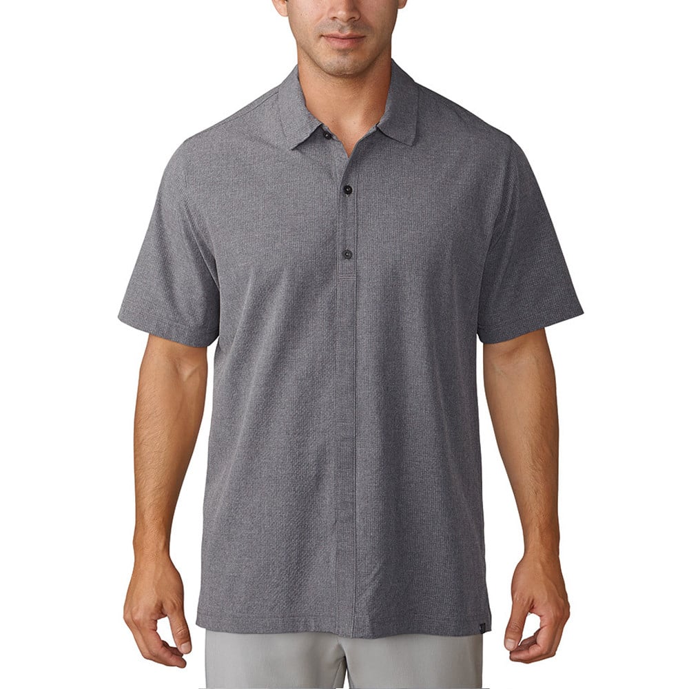 Adidas Men s Golf Adicross Beyond 18 Oxford Short Sleeve Shirt Black S