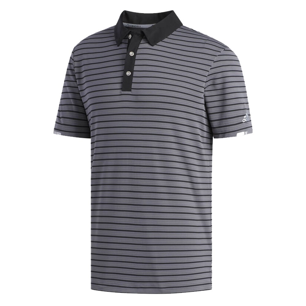 Adidas CLIMACHILL 3 COLOR STRIPE Polo Shirt - Adidas Golf