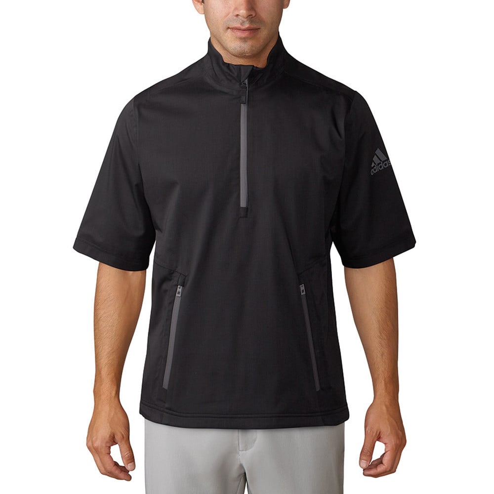 adidas golf short sleeve rain jacket