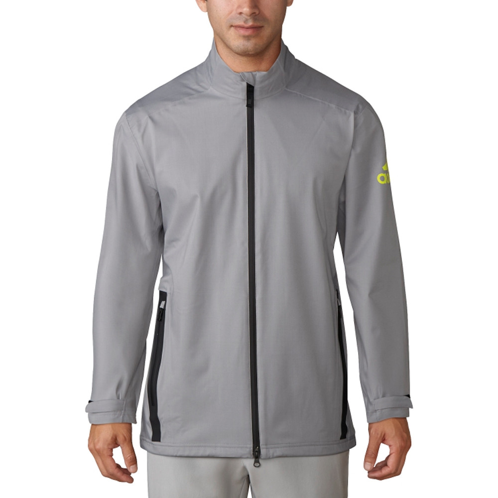 Adidas Climaproof Heather Rain Jacket - Discount Men's Golf Jackets & Pullovers - Hurricane