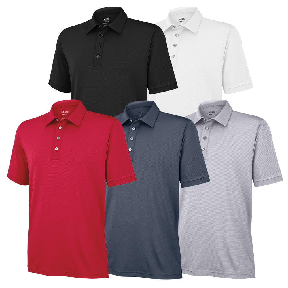 Adidas Puremotion Microstripe Golf Polo - Discount Men's Golf Polos and ...