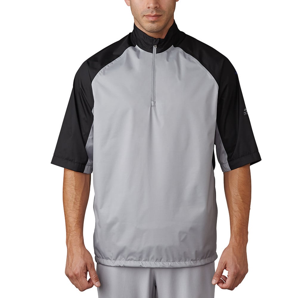 Adidas short on sale sleeve jacket