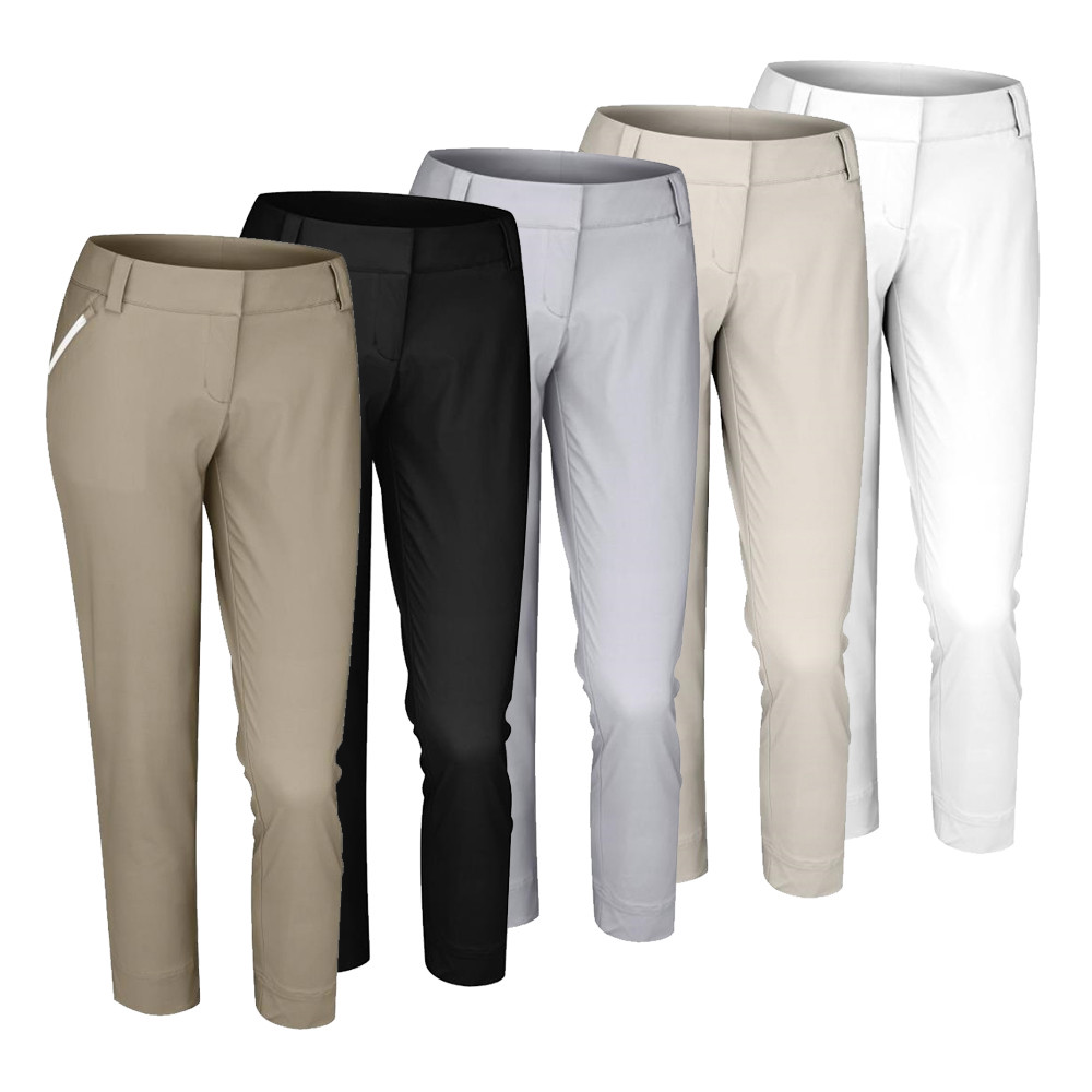 Women's Adidas Contrast Cropped Pocket Pant - Adidas Golf