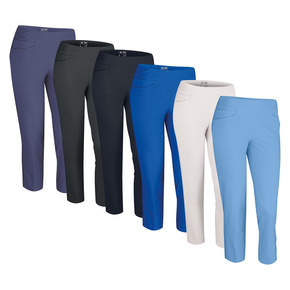 Adidas womens pull on golf pants discount