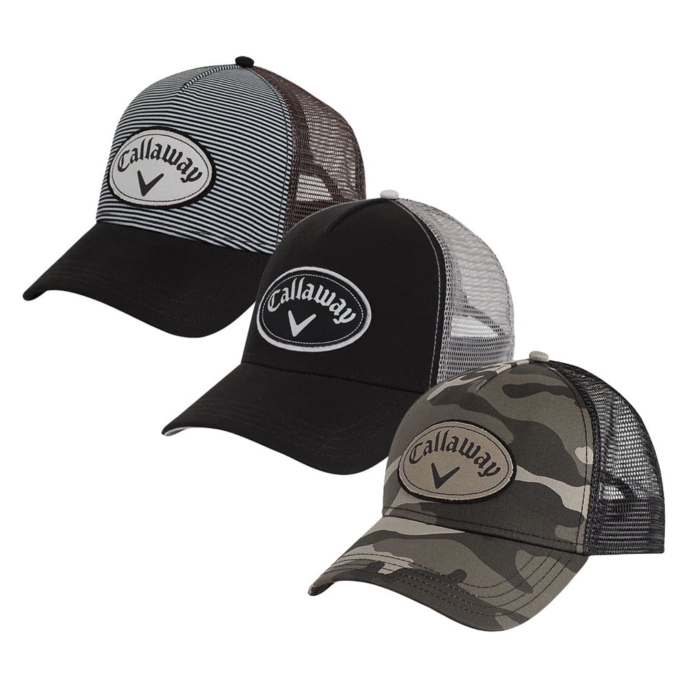Callaway golf trucker hat top
